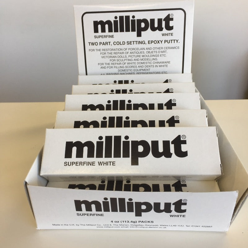 Proops Milliput Epoxy Putty, Superfine White X 2 Packs. Modelling