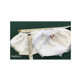 medium cotton lace edged dolly knickers