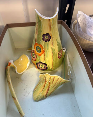 Vintage Carlton Ware Ceramic Jug Repairs