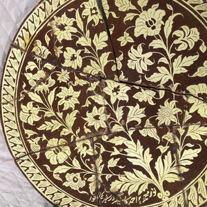 Antique Terracotta Platter Repairs