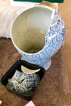 We Repair Hand Painted Chinese Vases
