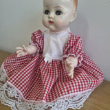 Gingham Doll Dresses 16 inch