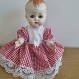 Gingham Doll Dresses 16 inch