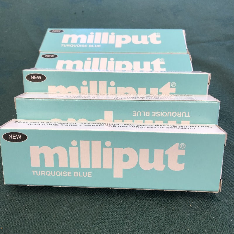 Milliput Epoxy Putty - Turquoise Blue